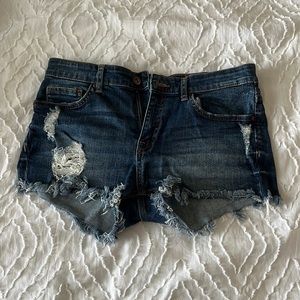 Never worn Jean shorts
